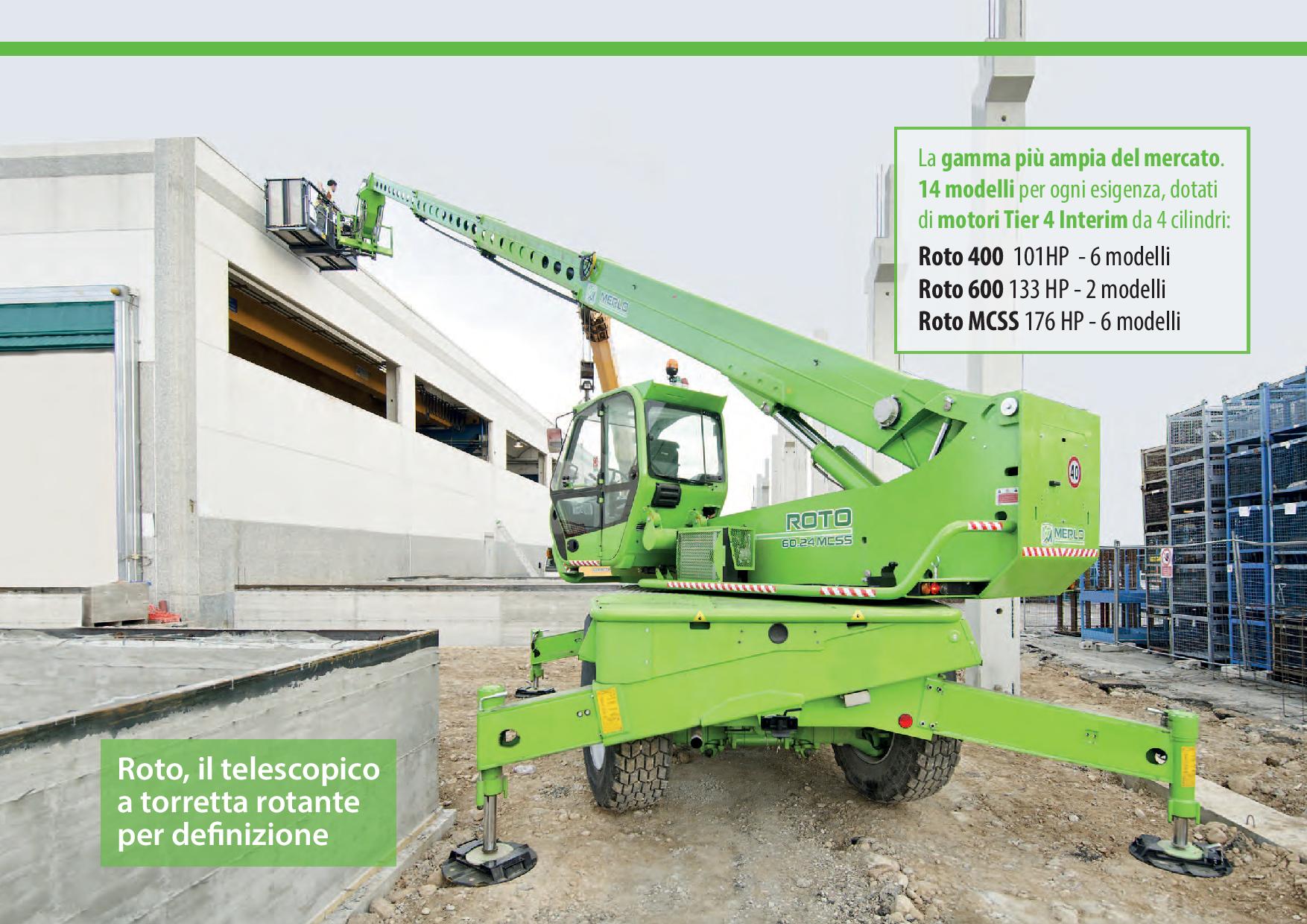 Merlo Roto 40.18 - EDILMACO Noleggio Attrezzature per Edilizia