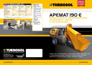 Trasportatrici e mescolatrici di massetti Turbosol mod. Apemat 190 E-page-001