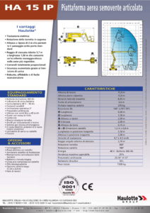 Scheda tecnica HAULOTTE-HA-15-IP-2-noleggio-edilizia-EDILMACO