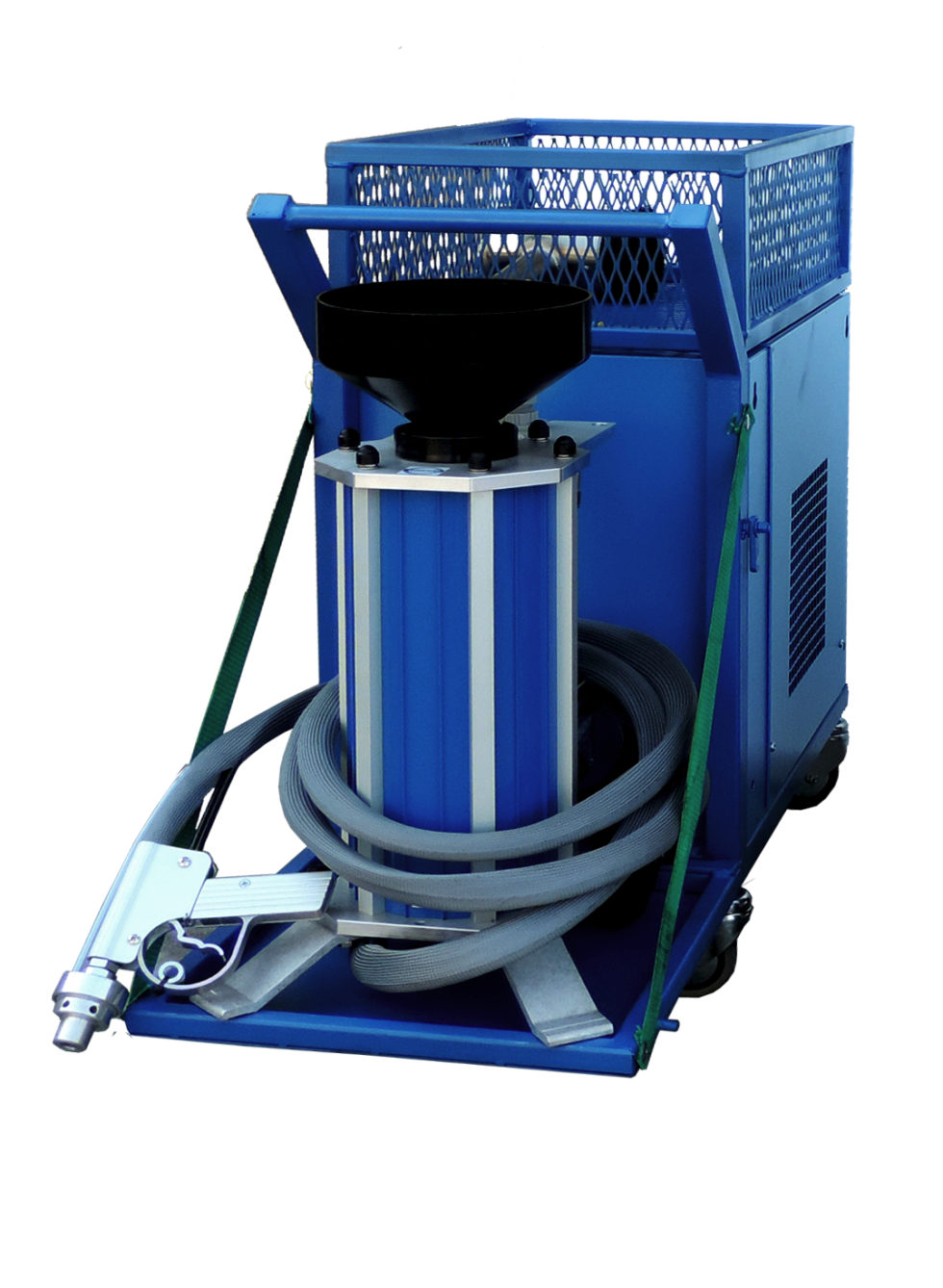 sabbiatrice criogenica noleggio